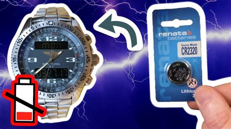 changer pile breitling|breitling emergency 1 battery.